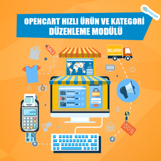 Opencart Hızlı Ürün Ve Kategori Düzenleme Modülü