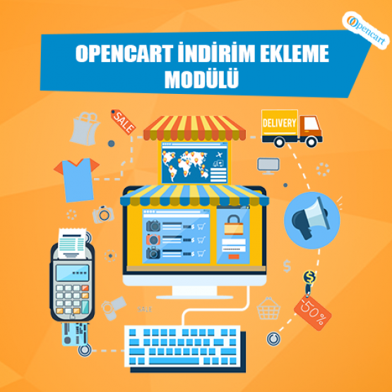 Opencart İndirim Ekleme Modülü