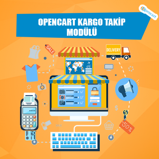 Opencart  Kargo Takip Modülü