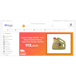 Opencart Otomobil - Oto Yedek Parça Teması