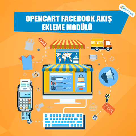 Opencart Facebook Akış Ekleme Modülü