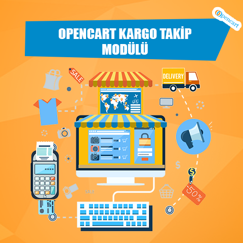 Opencart  Kargo Takip Modülü