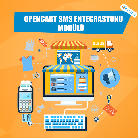 Opencart Sms Entegrasyonu Modülü