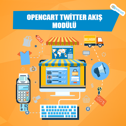 Opencart Twitter Akış Modülü